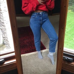 Zara mom jeans